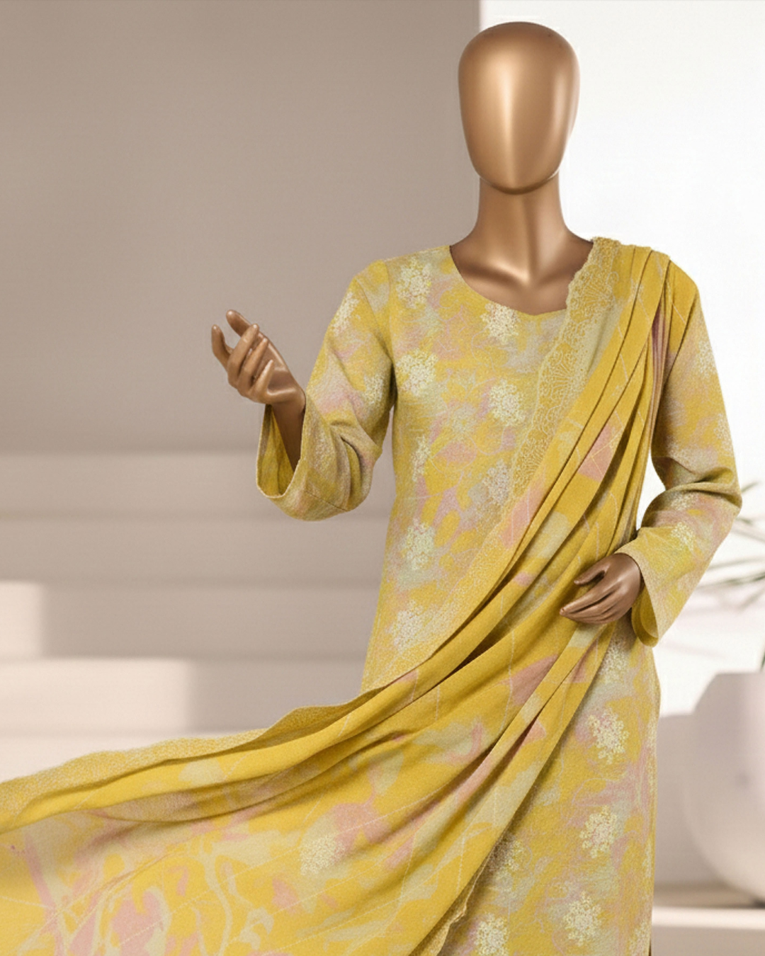 Tulib by Naubahar – Embroidered Lawn Unstitched 3 Piece Suit for Women - TLB - 06