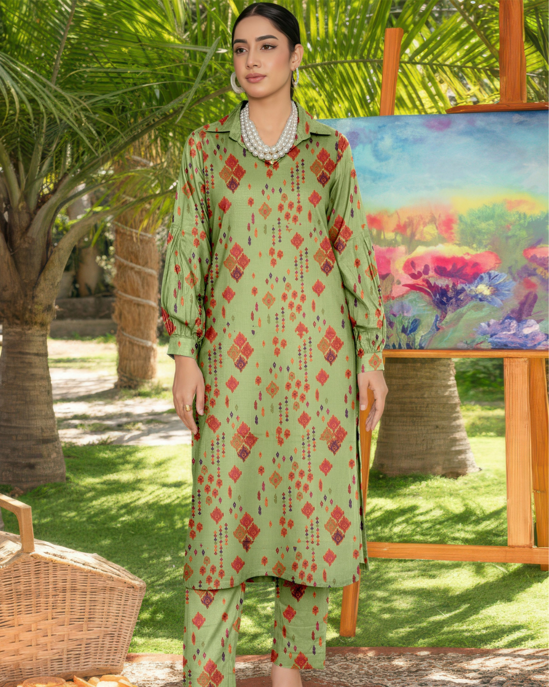 Prints by Naubahar –  Printed Lawn  Unstitched 2 Piece Suit - PNT5