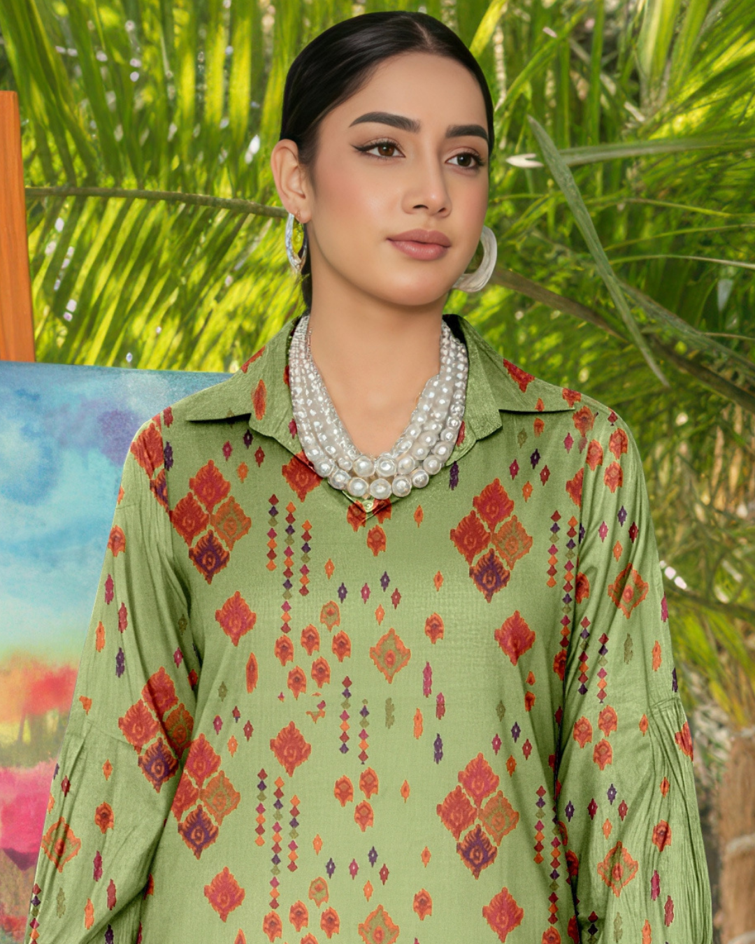 Prints by Naubahar –  Printed Lawn  Unstitched 2 Piece Suit - PNT5
