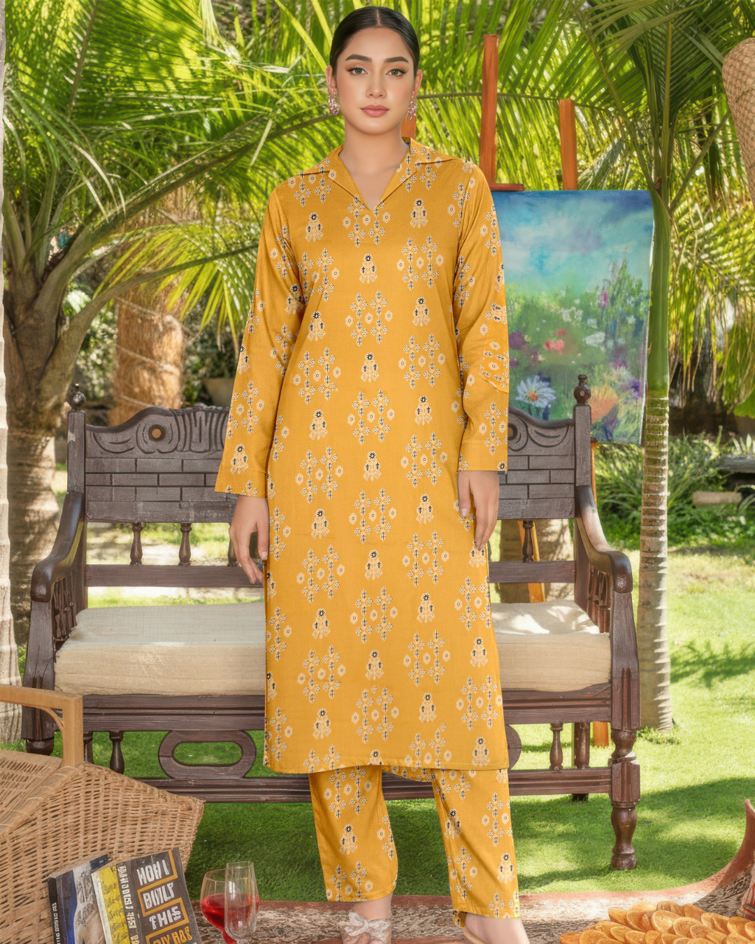 Prints by Naubahar –  Printed Lawn  Unstitched 2 Piece Suit - PNT4