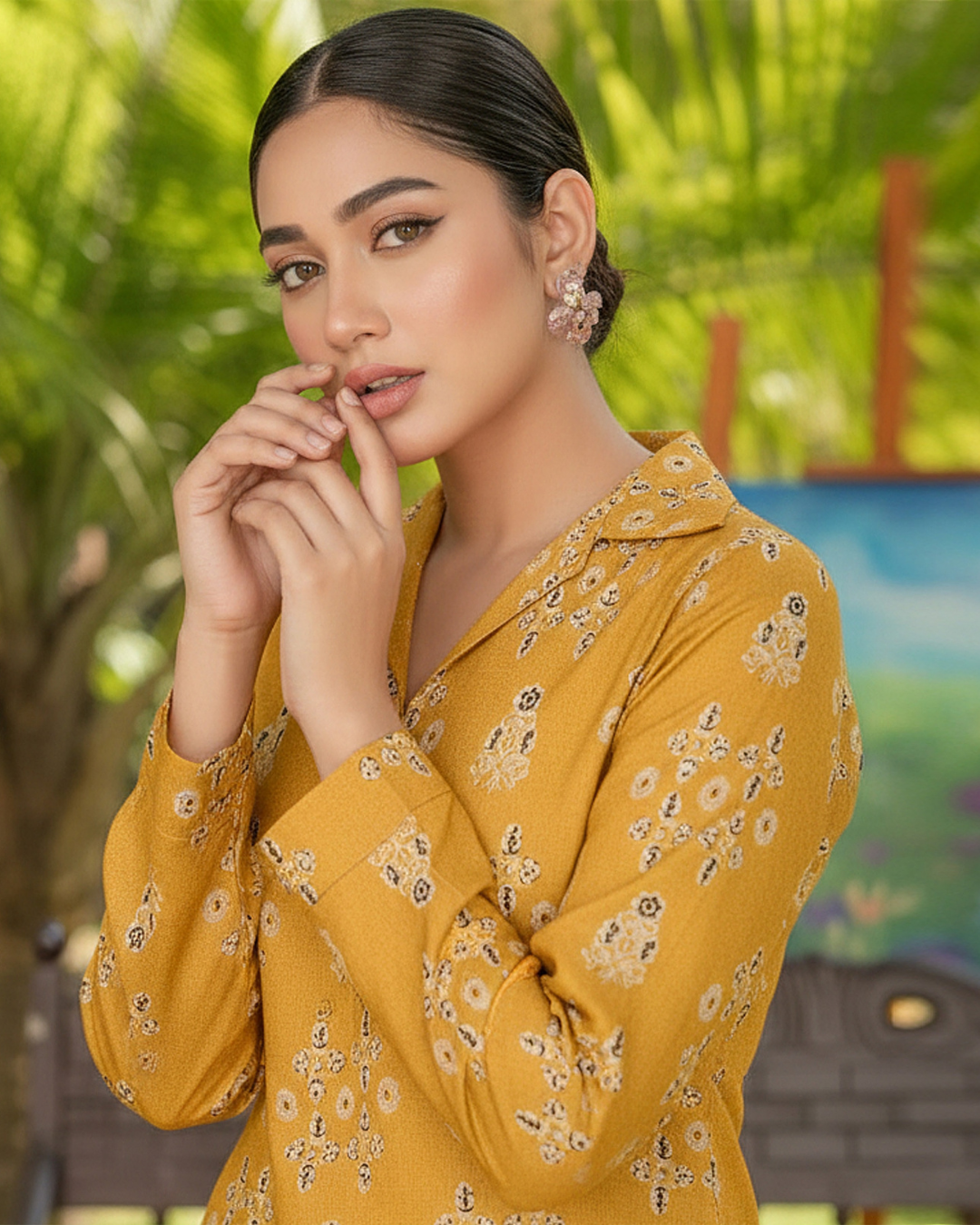 Prints by Naubahar –  Printed Lawn  Unstitched 2 Piece Suit - PNT4