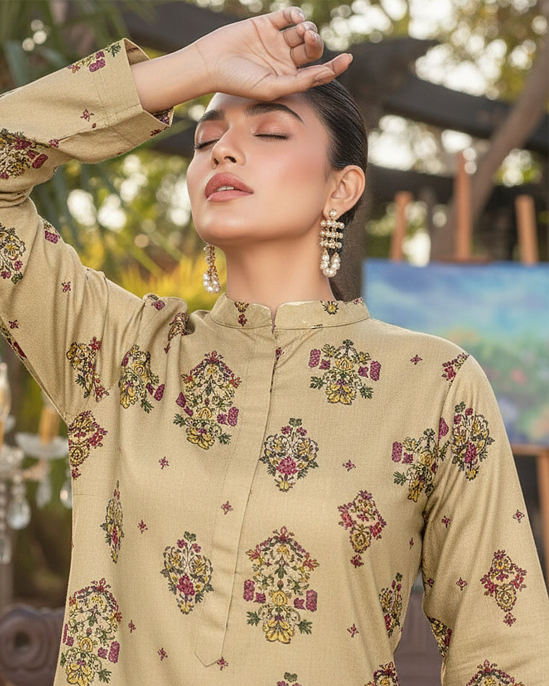 Prints by Naubahar –  Printed Lawn  Unstitched 2 Piece Suit - PNT2