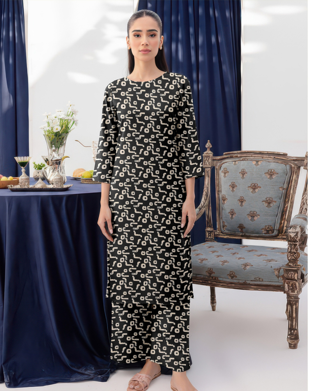 Prints by Naubahar –  Printed Lawn  Unstitched 2 Piece Suit - PNT18